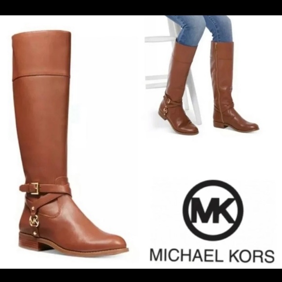 Michael Kors chestnut boots - Picture 1 of 7